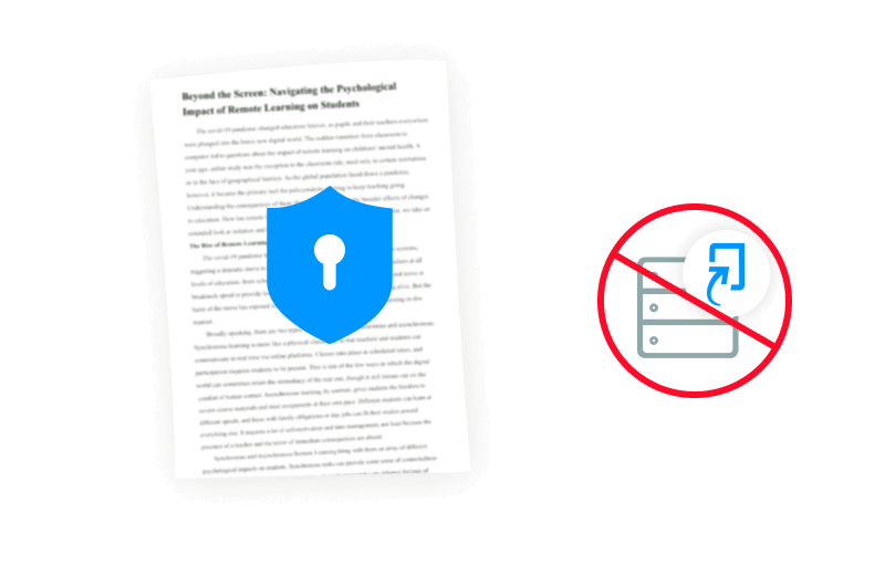 Turnitin AI Humanizer report sample